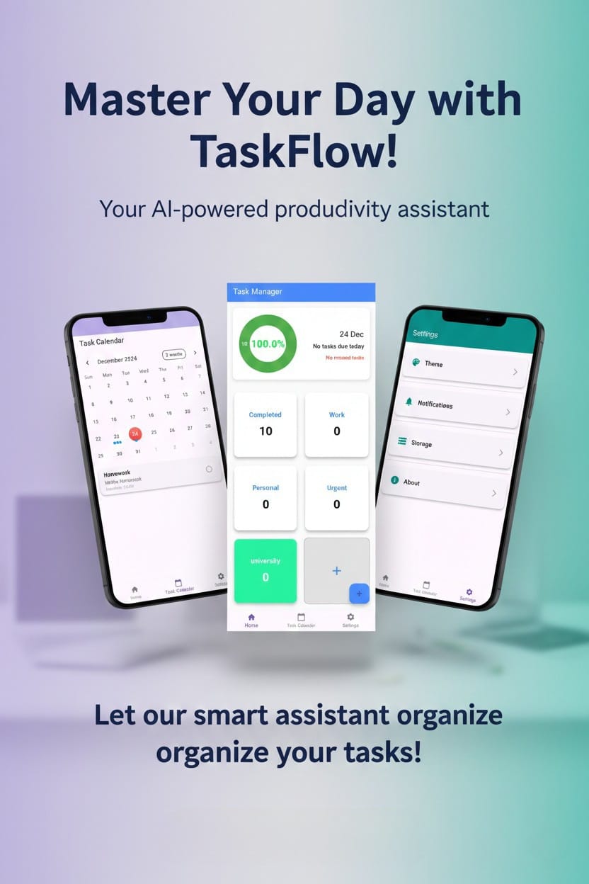 FocusFlow – Minimalist Task Manager for Teams